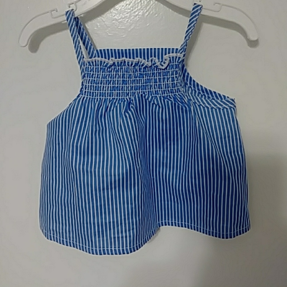 Infant Okie Dokie spaghetti strap shirt